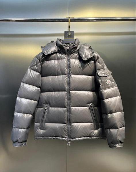 1:1 Moncler Jas - Niet van echt te onderscheiden!, Kleding | Heren, Jassen | Winter, Nieuw, Overige maten, Grijs, Ophalen of Verzenden