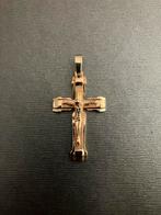 Gouden hanger kruis 14k, Ophalen, Zo goed als nieuw, Goud, Kruis of Symbool