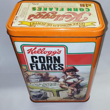 Kellogg's corn flakes Vintage Retro blik beschikbaar voor biedingen
