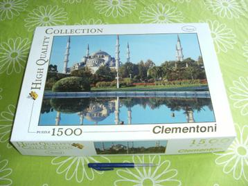 Istanbul puzzel - Clementoni - 1500 stukjes beschikbaar voor biedingen
