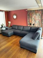 Grote antraciet hoekbank - 340x215 cm, Ophalen, Gebruikt, Hoekbank, 300 cm of meer