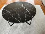 Marmeren salontafel, Ophalen, Rond, 50 tot 100 cm, Zo goed als nieuw