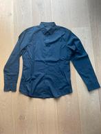 Overhemd van H&M d.blauw maat M slim fit, Blauw, Ophalen of Verzenden, Zo goed als nieuw, H&M