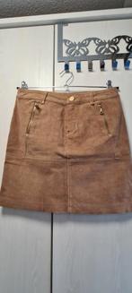 Split pig leren, beige rokje mr 36 van Yessica, Nieuw, Ophalen of Verzenden, Maat 36 (S), Boven de knie