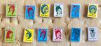 Indianen karikaturen - 12 oude speldjes - 1960's, Ophalen of Verzenden, Gebruikt, Overige onderwerpen, Speldje of Pin
