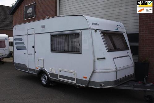 Hymer Eriba 470 Garantie, Eind Keuken, Douche Cabine, Midden, Caravans en Kamperen, Caravans, Bedrijf, 1000 - 1250 kg, Hymer, Luifel