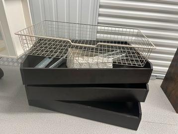 4 x Ikea Komplement lade - 100x58 cm - Bruin - afbeelding 3