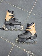 Beige + zwarte Roces skeelers maat 38, Gebruikt, Roces, Ophalen of Verzenden, Inline skates 4 wielen