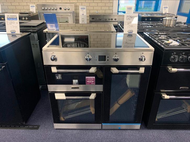 Leisure CM90D530X inductie fornuis, Witgoed en Apparatuur, Fornuizen, Nieuw, Vrijstaand, Inductie, 5 kookzones of meer, Ophalen of Verzenden