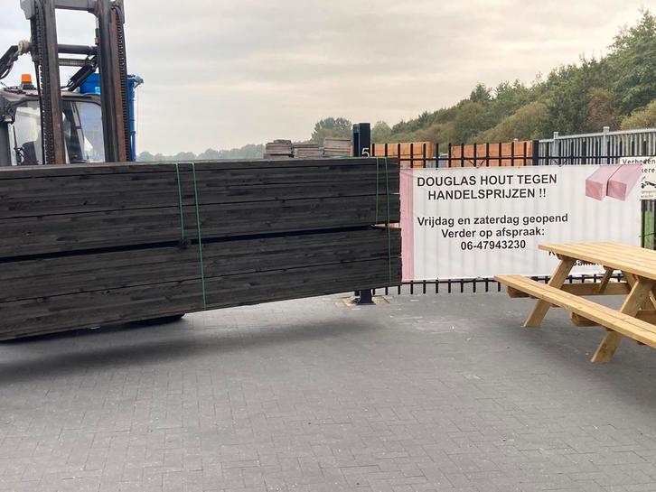 Goedkope Brede Douglas planken halfhouts rabat etc, Doe-het-zelf en Verbouw, Hout en Planken, Nieuw, Plank, Overige houtsoorten