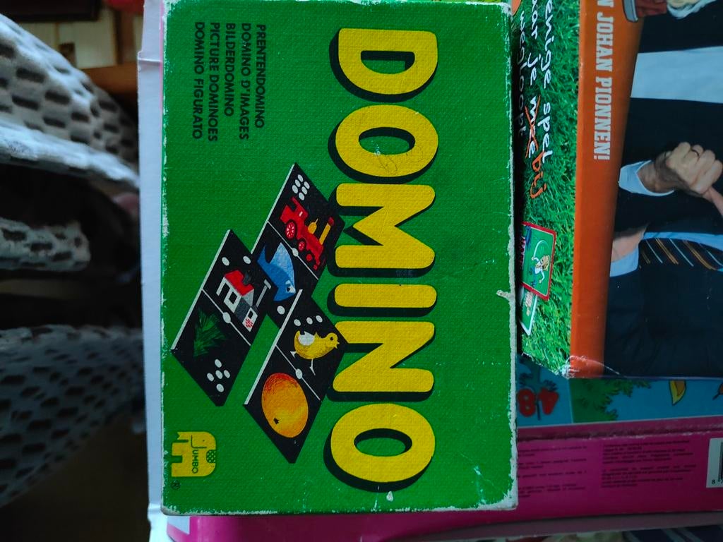 Te koop, vintage Domino, Ophalen