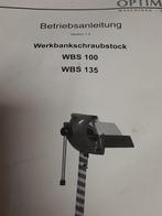 Werkbankschraubstock zetbank, Ophalen, Gebruikt