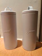 Gebruikte Senseo koffie automaat + 2 bewaarbakjes, Ophalen of Verzenden