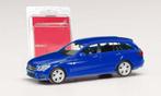 Mercedes Benz C-Klasse Combi, blauw (Minikit), Nieuw, Ophalen of Verzenden, Auto, Herpa