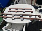 Handrailing, hardhout, Watersport en Boten, Ophalen of Verzenden, Gebruikt, Dekbeslag, Zeilboot of Motorboot
