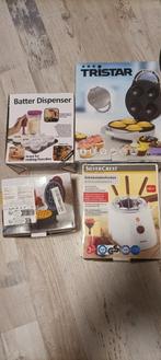 Muffin maker wafel maker chocolade fondue batter dispenser, Ophalen of Verzenden, Zo goed als nieuw