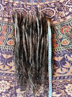 50 human hair dread extensions met krullende punten 300€, Ophalen of Verzenden, Nieuw, Pruik of Haarverlenging