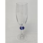# Luminarc champagne wijn glazen met blauw witte bol, Ophalen of Verzenden, Zo goed als nieuw, Overige typen