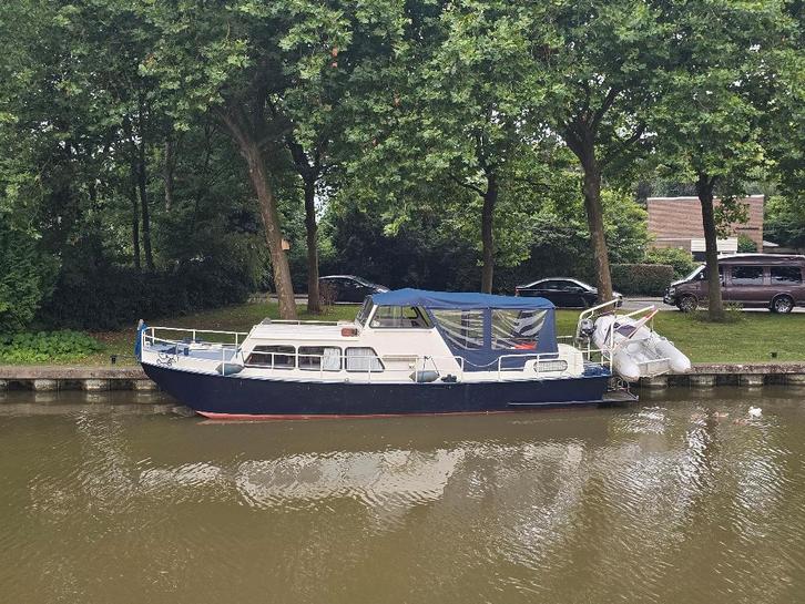 Doerak 950 OKAK te koop, Watersport en Boten, Motorboten en Motorjachten, Gebruikt, Staal, 9 tot 12 meter, Diesel, Binnenboordmotor