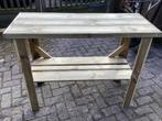 Sidetable voor buiten, Tuin en Terras, Nieuw, Rechthoekig, Hout, Ophalen