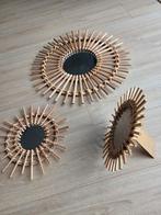 Houten wanddecoratie set, Huis en Inrichting, Woonaccessoires | Wanddecoraties, Ophalen of Verzenden