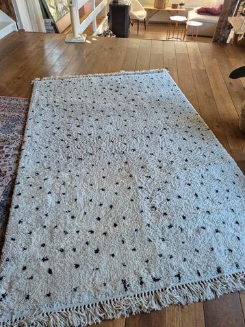 Varamin Vloerkleed Karwei Zwart/Wit stip 160x230 cm beschikbaar voor biedingen