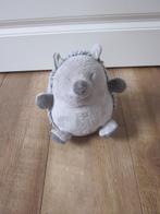 Grijs gemèleerd zacht pluche egel knuffel als "deurstopper", Ophalen of Verzenden, Zo goed als nieuw, Konijn