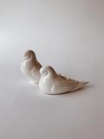 SET VAN 2 VINTAGE KERAMIEKEN KANDELAARS | VOGELS, Ophalen of Verzenden, Keramiek of Aardewerk