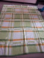 100% wollen deken van real  180x220cm, Ophalen of Verzenden, Gebruikt, Eenpersoons, Deken of Dekbed