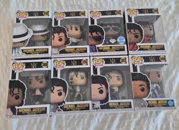 Michael Jackson Funko Pop Set Compleet beschikbaar voor biedingen