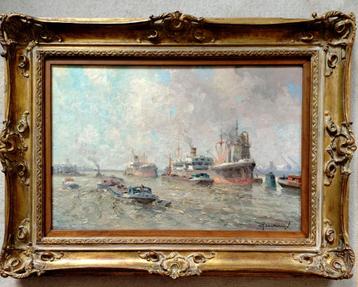 == G J Delfgaauw 1882-1947 == havengezicht ==  beschikbaar voor biedingen