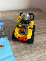 Lego city mijnbouw quad set met boekje, Verzenden, Zo goed als nieuw, Complete set, Lego