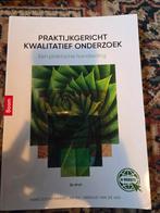 Praktijkgericht Kwalitatief Onderzoek, Boeken, Studieboeken en Cursussen, Boom, Zo goed als nieuw, Beta, HBO