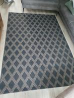 Vloerkleed met Diamantpatroon, Bruin-Beige kleur, 1.60x2.30, Ophalen, Gebruikt, 150 tot 200 cm, 150 tot 200 cm