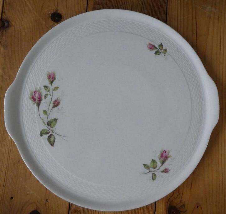 porselein schaal Hutchenrheuter Moosrose decoratie, Antiek en Kunst, Antiek | Porselein, Ophalen