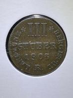 Duitsland, Berg, zilveren 3 Stuber 1803, mooie kwaliteit, Zilver, Duitsland, Losse munt, Verzenden