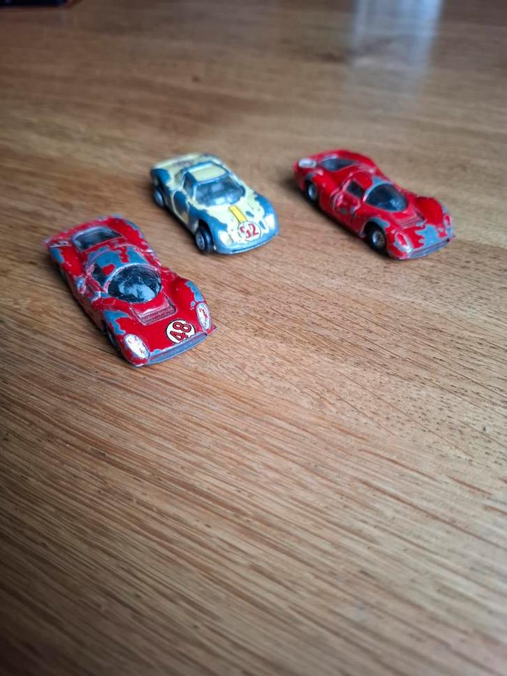 Speedy Ferrari 330 p4 , 250 le mans 3 stuks, Kinderen en Baby's, Speelgoed | Speelgoedvoertuigen, Ophalen of Verzenden