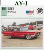 Ay1 autokaart buick skylark 225 ( 1960 ), Ophalen of Verzenden, Zo goed als nieuw, Auto's