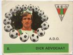 Voetbalplaatjes  ADO  Dick Advocaat  Montu Gum 1971, Verzamelen, Sportartikelen en Voetbal, Ophalen of Verzenden, Zo goed als nieuw