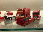 Scania Hansen Tekno, Hobby en Vrije tijd, Modelauto's | 1:50, Ophalen, Zo goed als nieuw, Bus of Vrachtwagen, Tekno