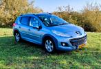 Peugeot 207 1.6 16V SW Outdoor AUT 2011 Blauw, Auto's, Zwart, 4 cilinders, Blauw, Leder en Stof