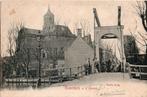 Ouderkerk aan de Amstel, Korte Brug met Dorpsgezicht. 4358, Verzamelen, Ansichtkaarten | Nederland, Verzenden, Voor 1920, Gelopen