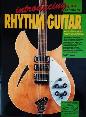 Bladmuziek / Introducing RHYTHM GUITAR beginner incl. CD beschikbaar voor biedingen