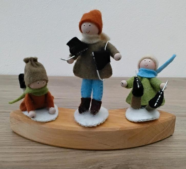 Stekers op jaarring., Hobby en Vrije tijd, Vilt, Nieuw, Figuurtje(s), Ophalen of Verzenden