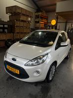 Ford Ka 1.2 69pk 2011 Wit 3 deurs, Auto's, Voorwielaandrijving, Stof, 4 cilinders, 4 stoelen