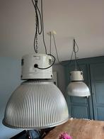 Industriële Hanglamp, Huis en Inrichting, Lampen | Hanglampen, Ophalen, Gebruikt, 50 tot 75 cm, Metaal