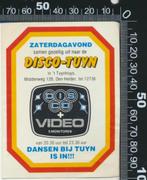 Sticker: Disco Tuyn - Den Helder, Verzamelen, Stickers, Ophalen of Verzenden