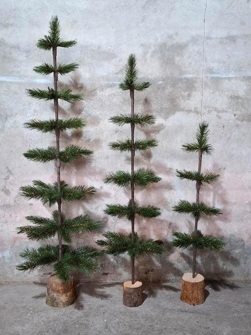 feathertree kerstboompje naar oud antiek model., Diversen, Kerst, Ophalen of Verzenden