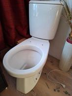 Toilet met reservoir, Doe-het-zelf en Verbouw, Sanitair, Ophalen, Gebruikt, Steen, Toilet