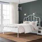 IKEA SAGSTUA BED 160X200 cm, Ophalen, Tweepersoons, 200 cm, 160 cm